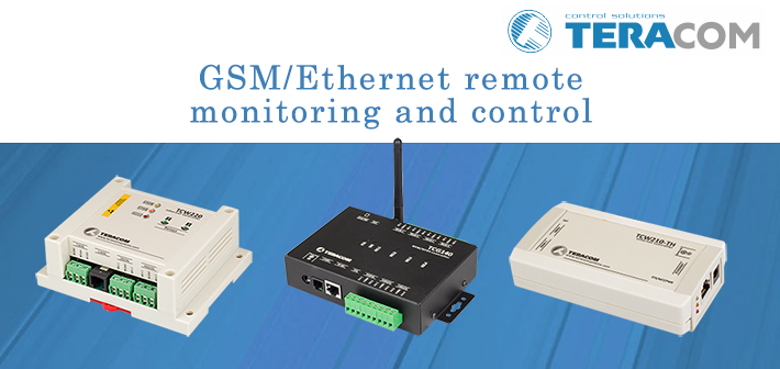 Teracom - GSM/Ethernet remote monitoring and control